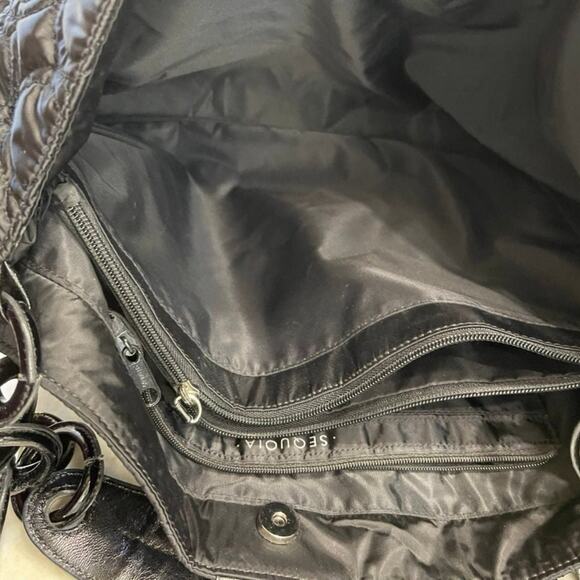 Sequoia “Paris” Shoulder bag black quilted - Picture 10 of 16